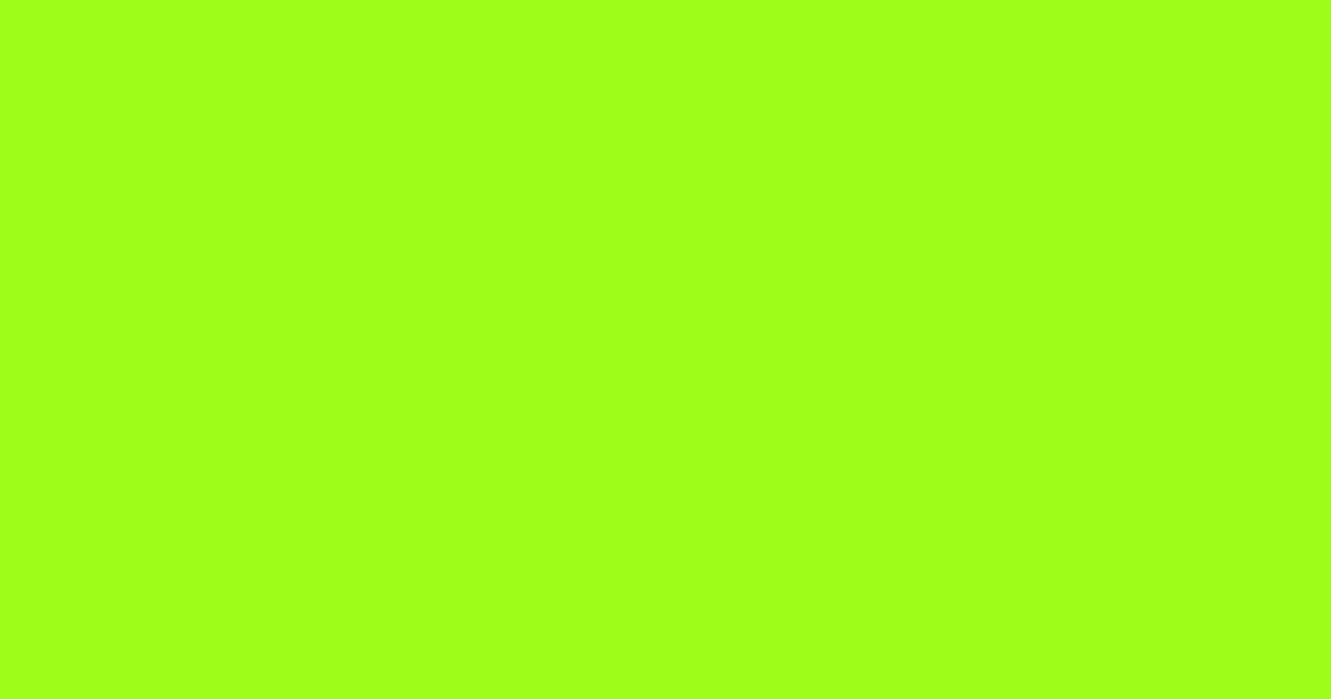 #9efd19 green yellow color image