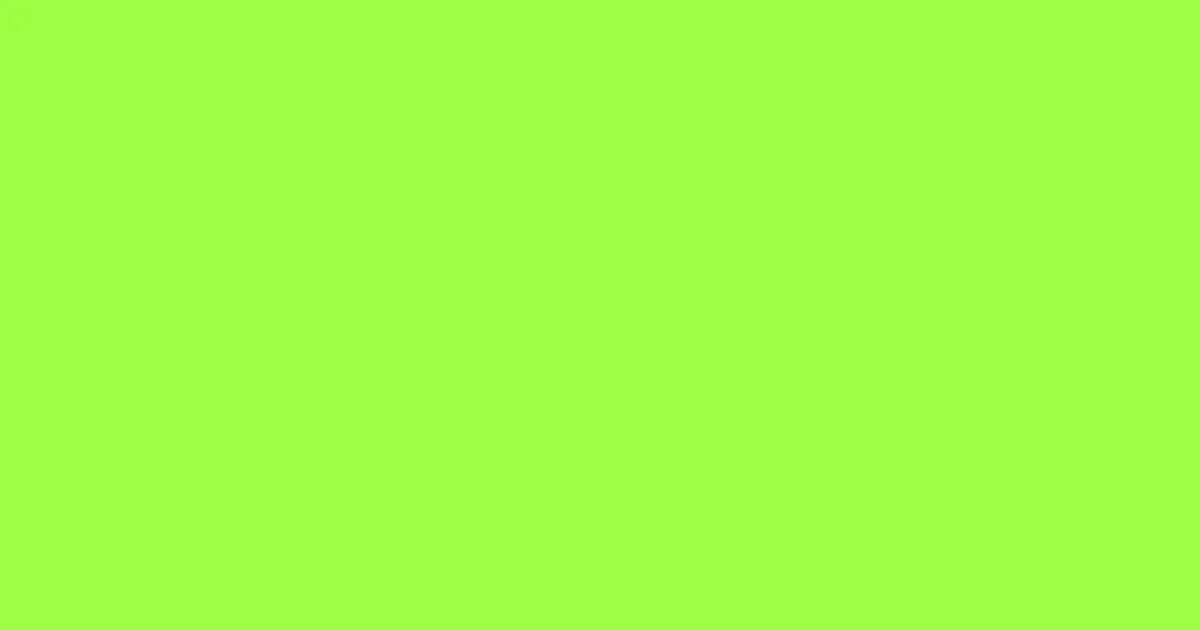 #9efe44 green yellow color image