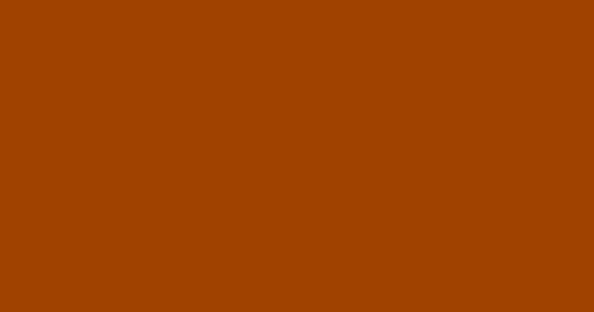#9f4100 brown color image