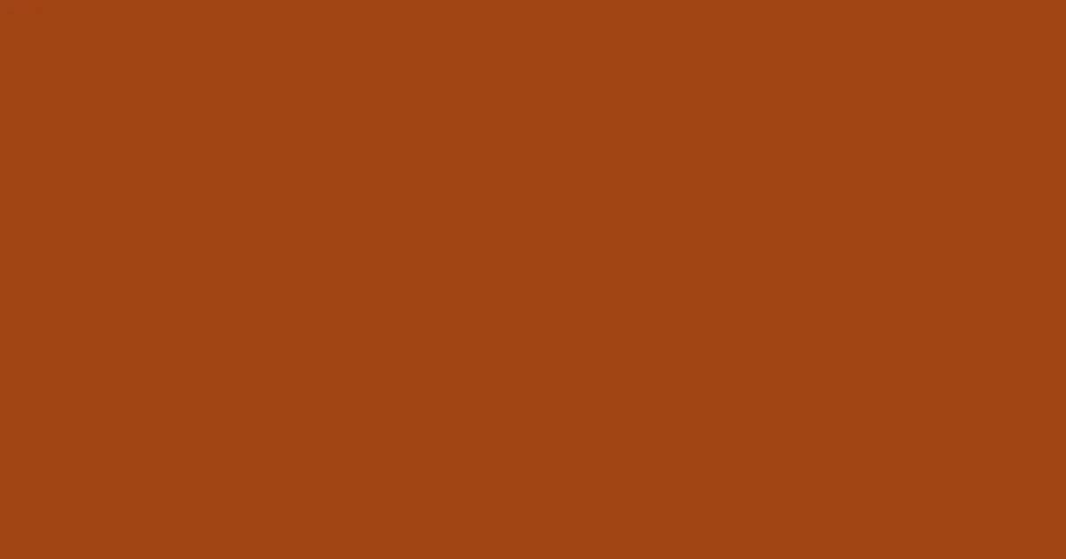 #9f4313 hawaiian tan color image