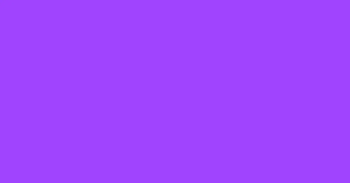 #9f44fe electric violet color image