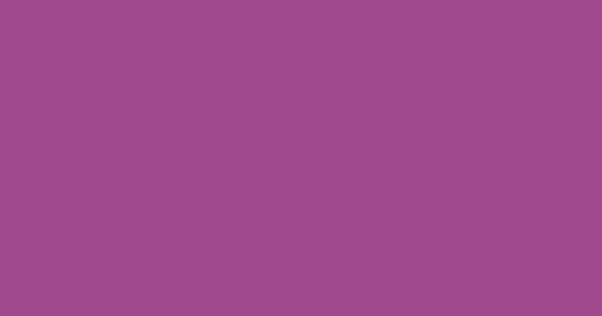 #9f498e plum color image