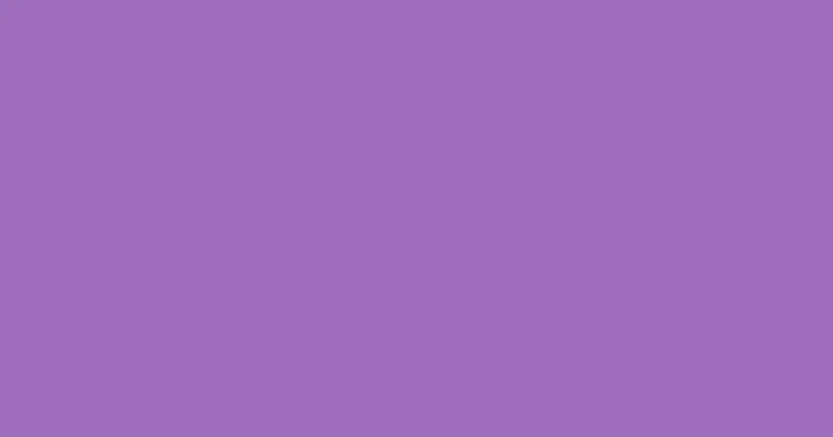 #9f6fbd wisteria color image