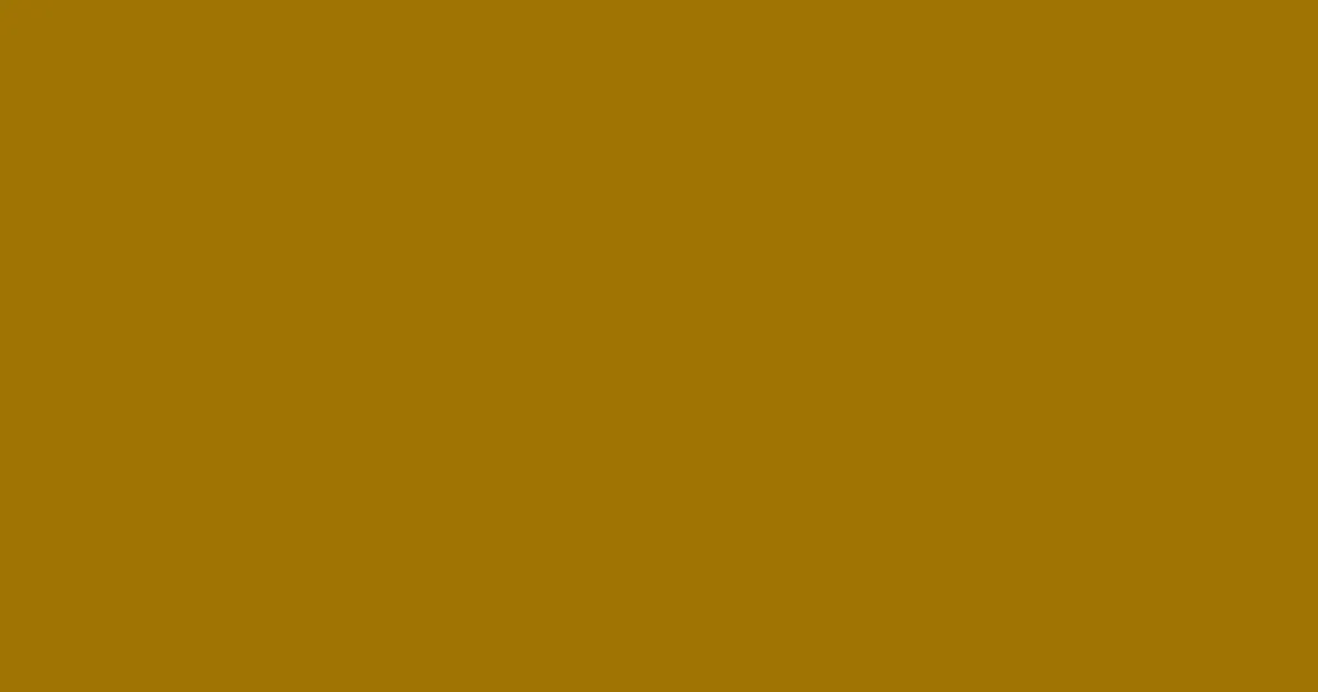 #9f7404 hot toddy color image
