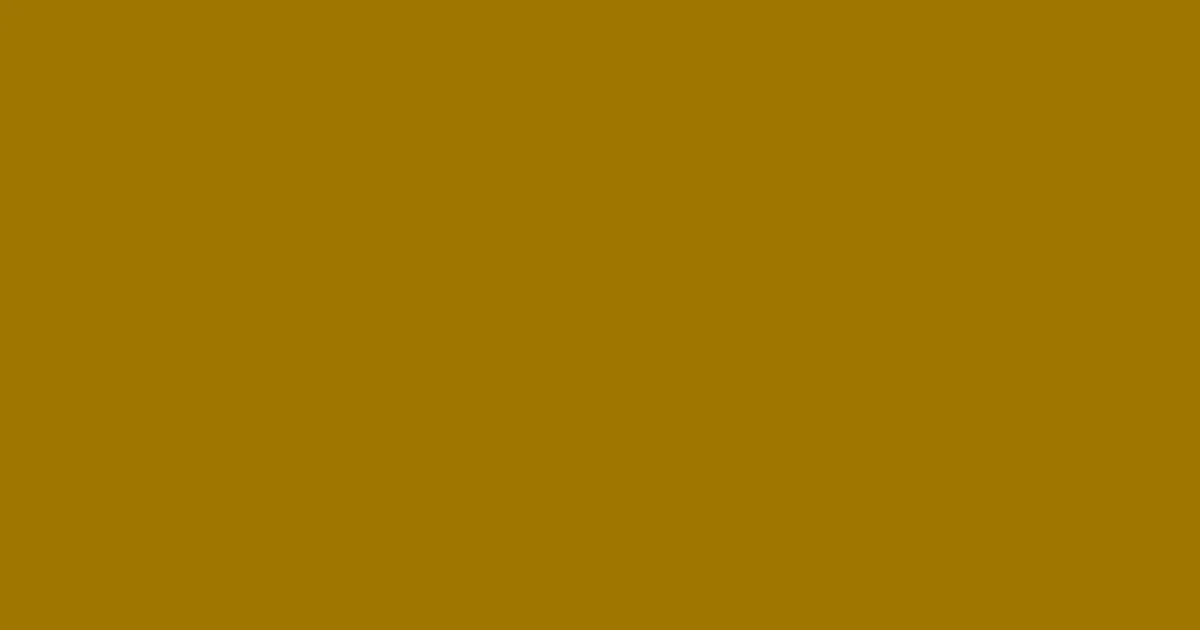 #9f7600 pirate gold color image