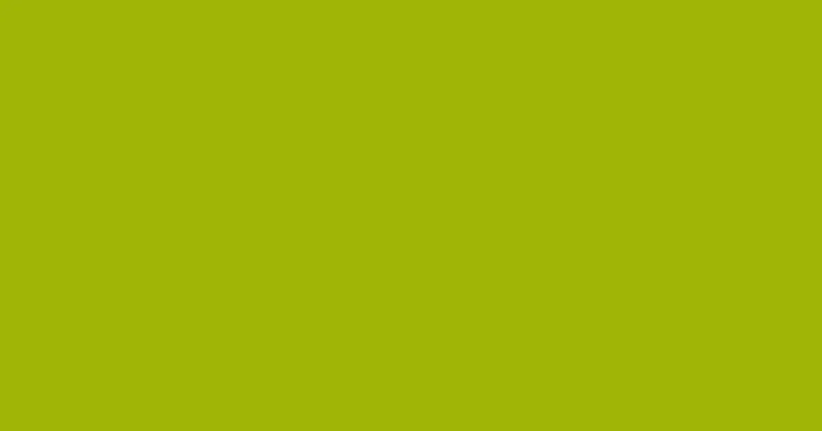 #9fb606 pistachio color image