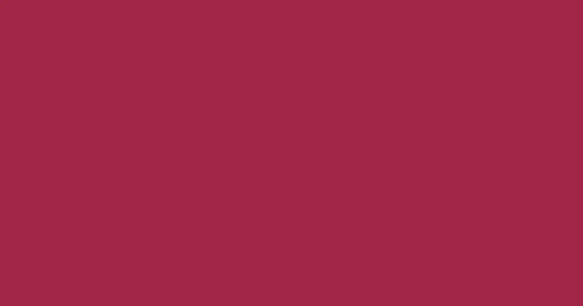 #a02546 big dip o ruby color image