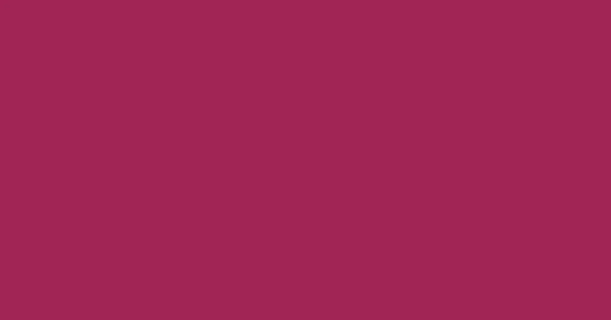 #a02554 big dip o ruby color image