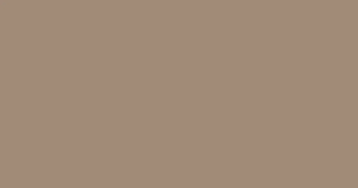 #a08b76 donkey brown color image