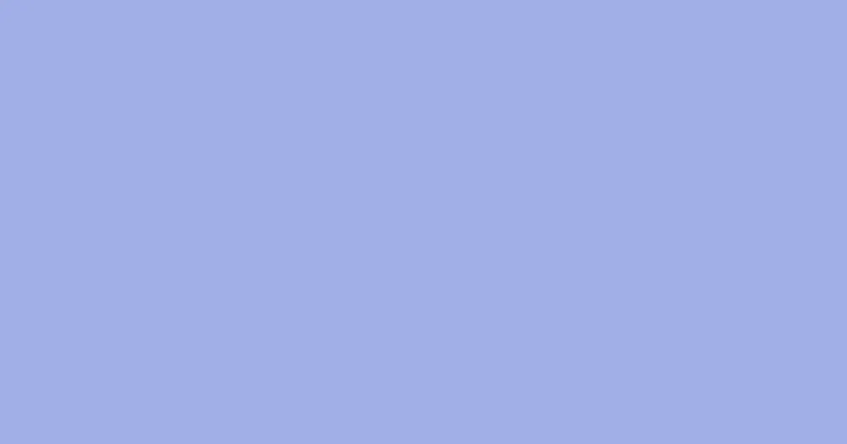 #a0aee7 dull lavender color image