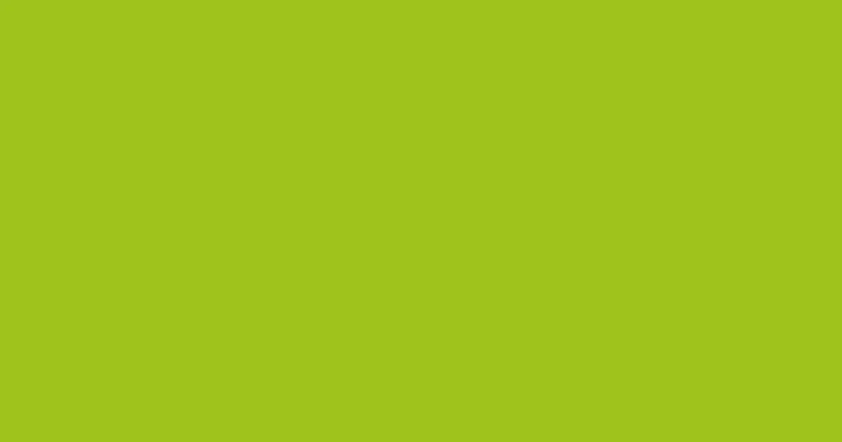 #a0c31e key lime pie color image