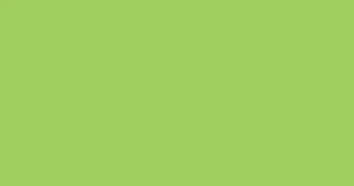 #a0ce5e celery color image