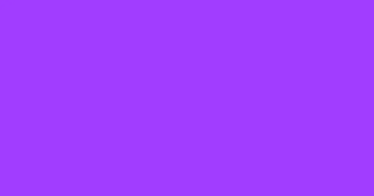 #a13cff electric violet color image
