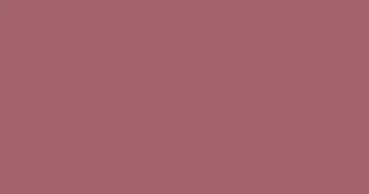 #a1636c rose dust color image