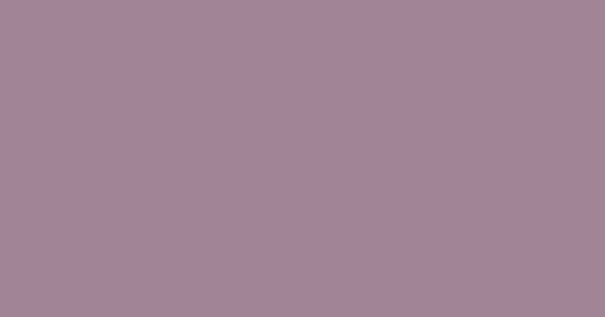 #a18597 mountbatten pink color image