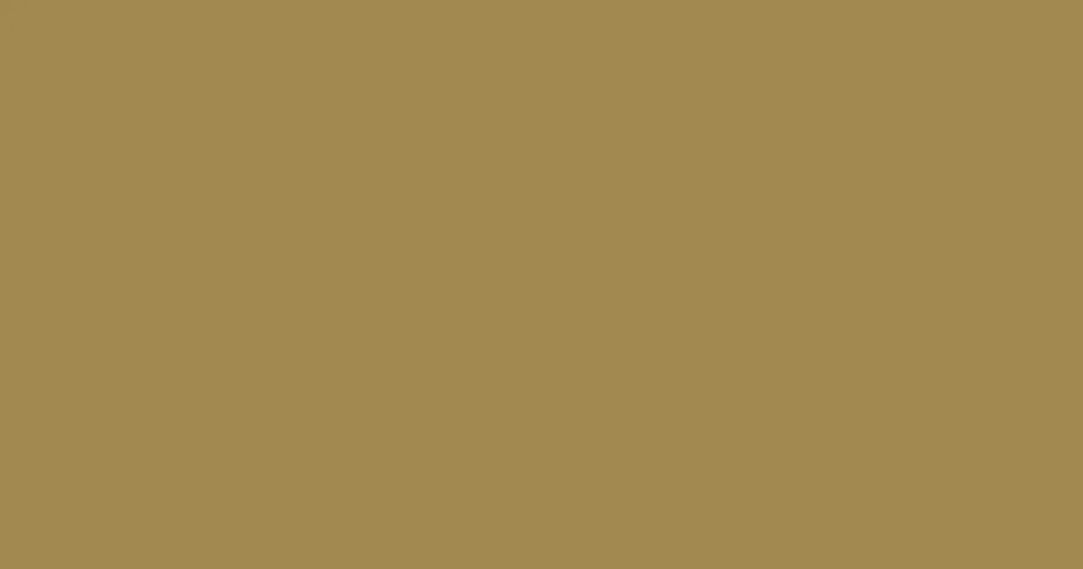 #a1894e limed oak color image