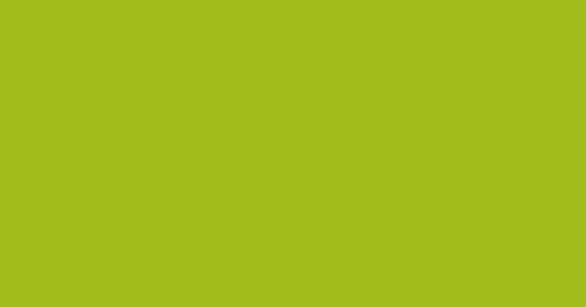 #a1bc1a citron color image