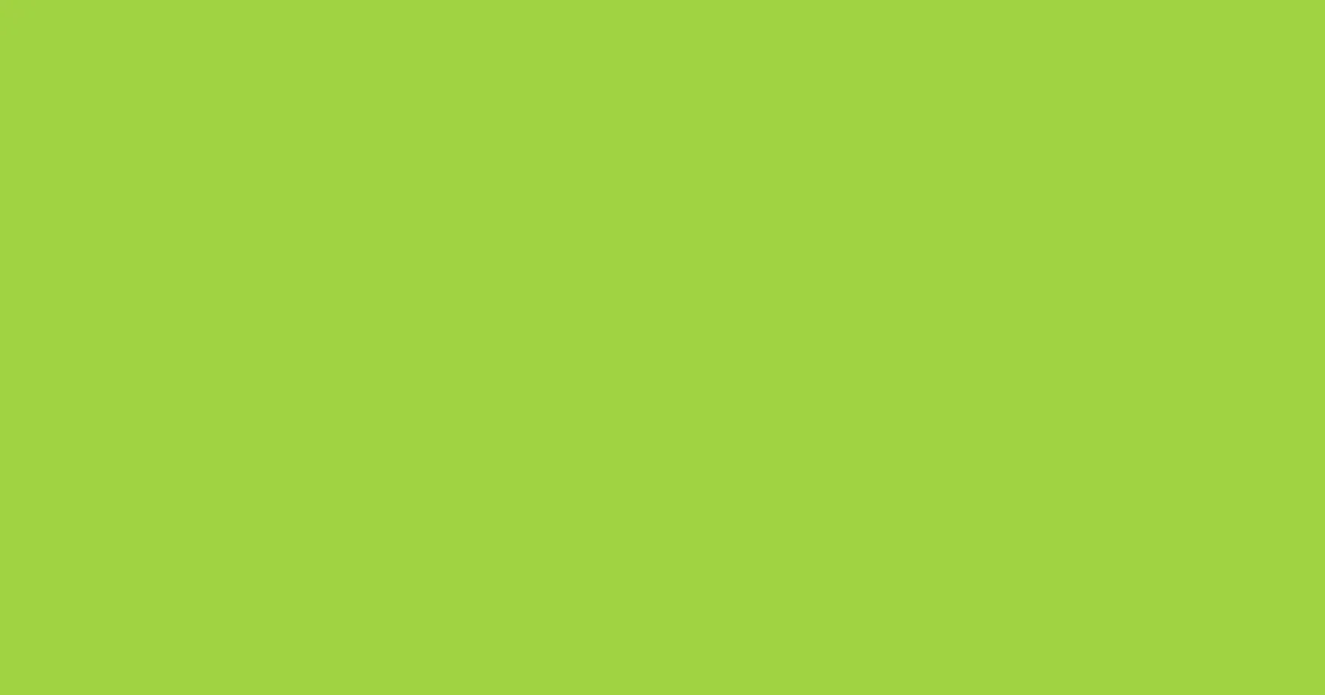 #a1d343 conifer color image