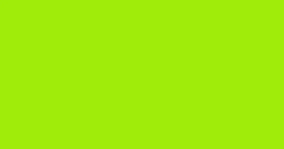 #a1ec0a lime color image
