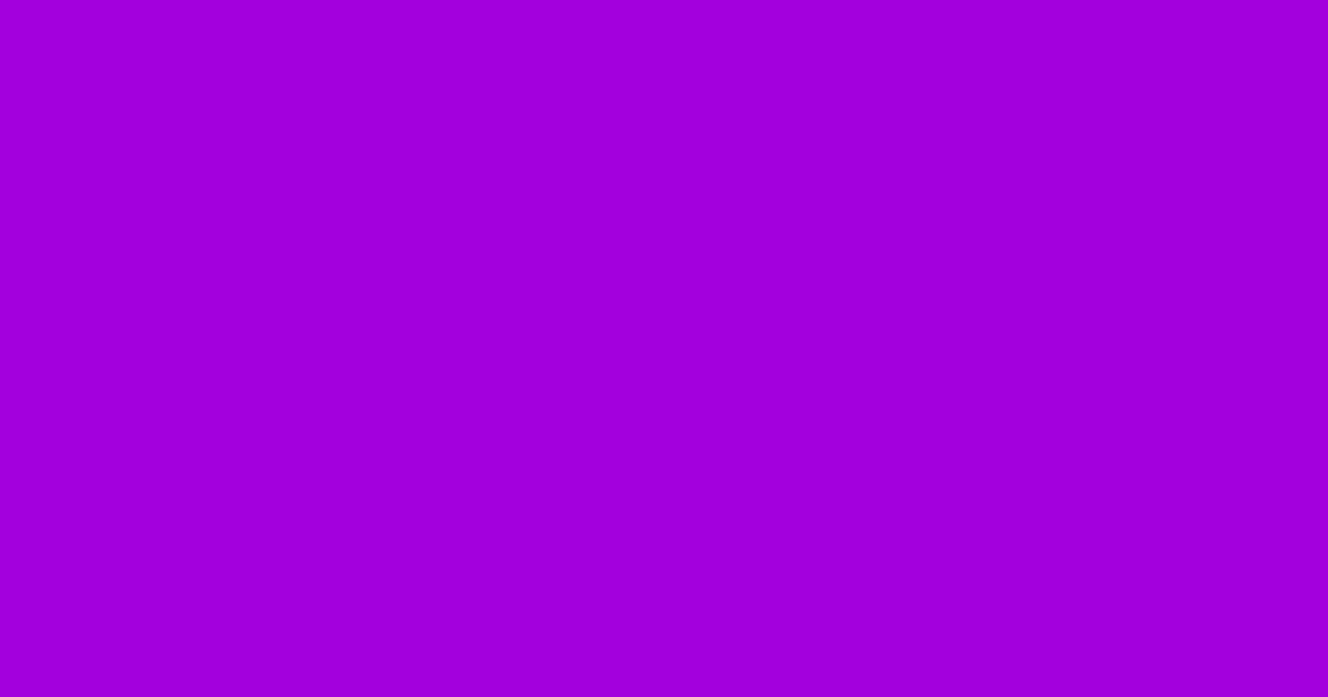 #a200dc electric violet color image