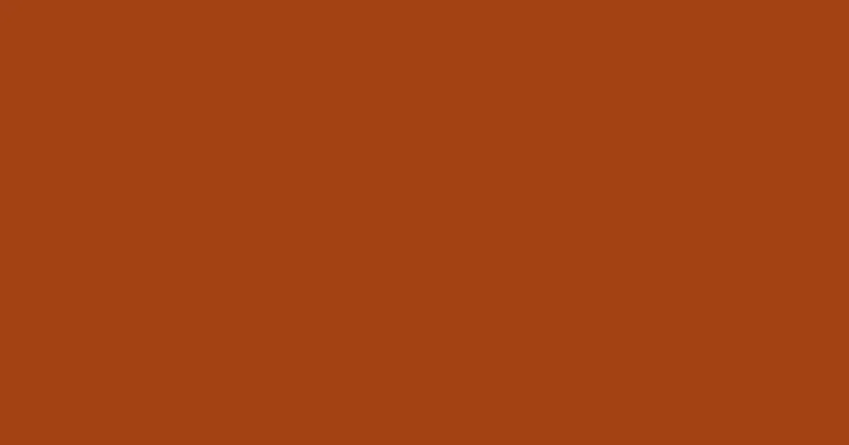 #a24212 fiery orange color image