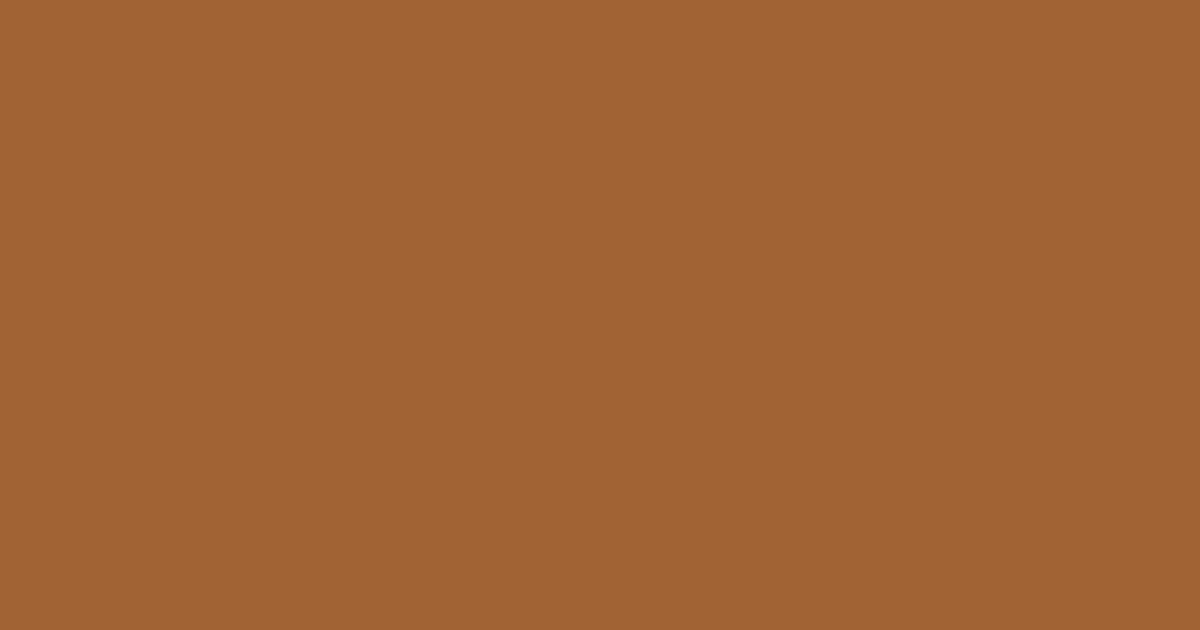 #a26434 brown rust color image