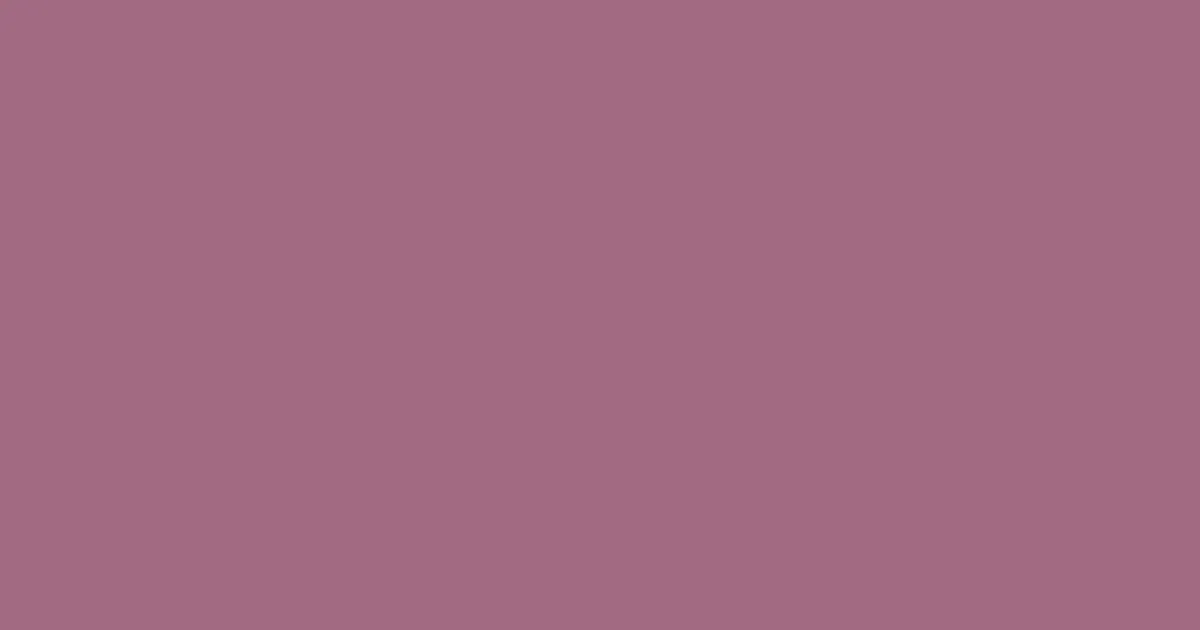 #a26a82 rose dust color image