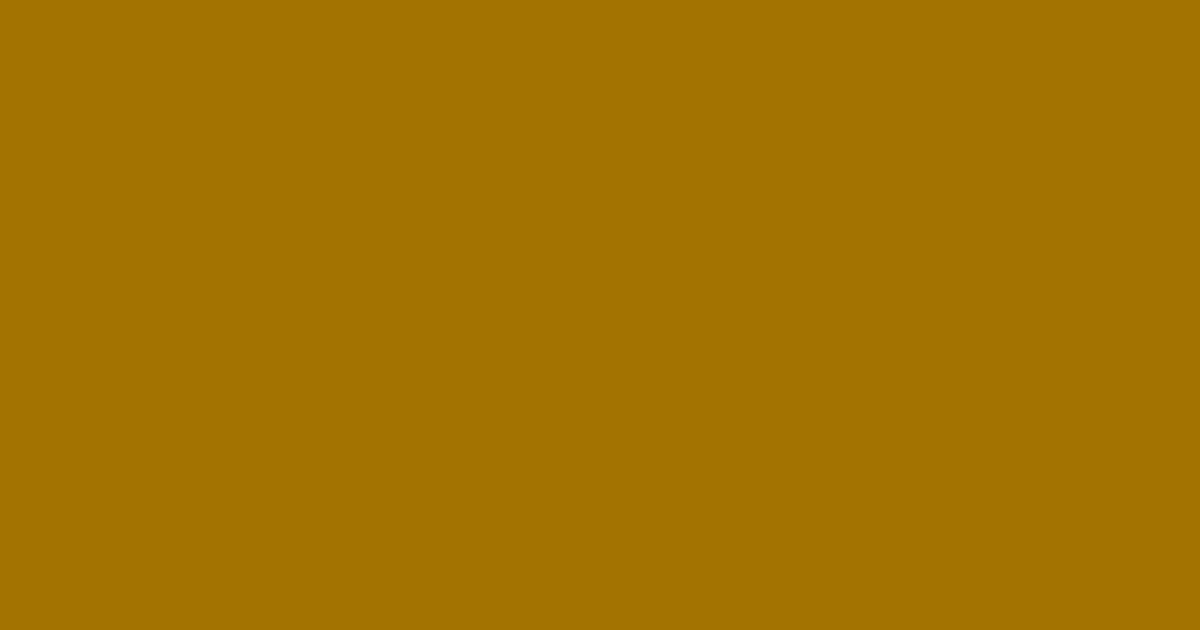 #a27301 pirate gold color image