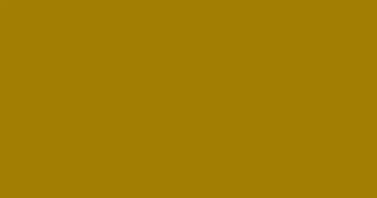 #a27f01 pirate gold color image