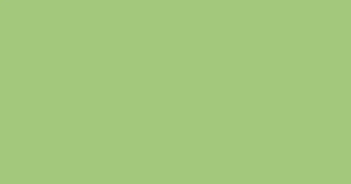 #a2c87b olivine color image