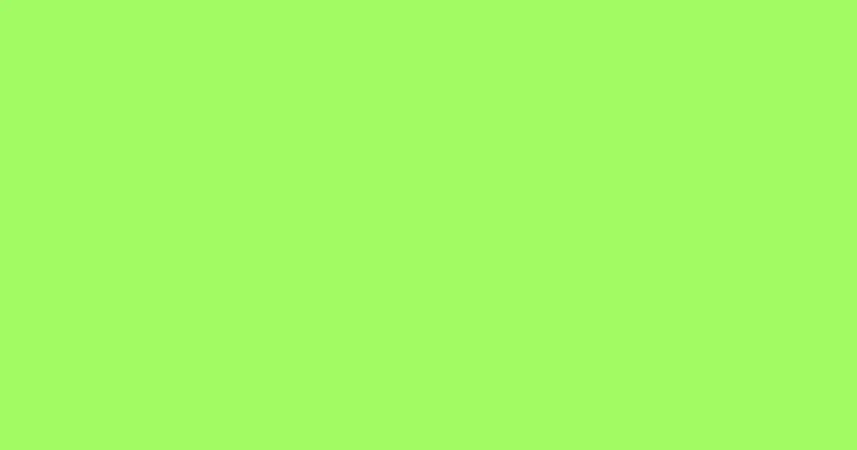 #a2fb64 screamin green color image