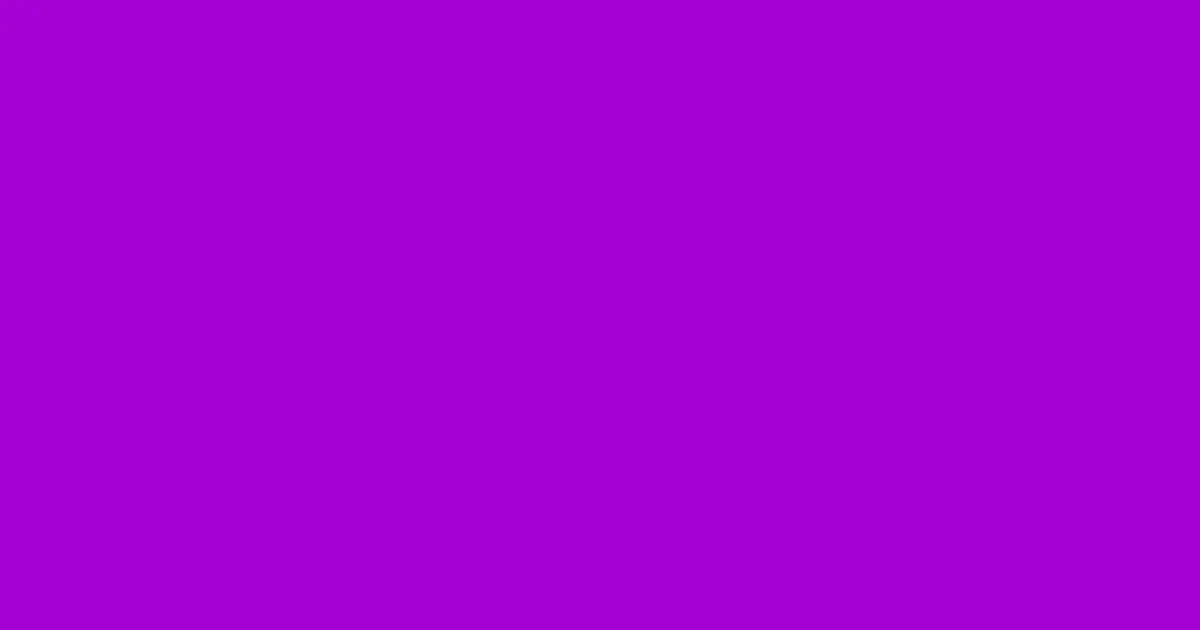 #a302d3 electric violet color image