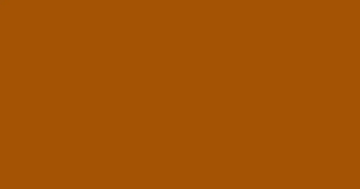 #a35304 chelsea gem color image