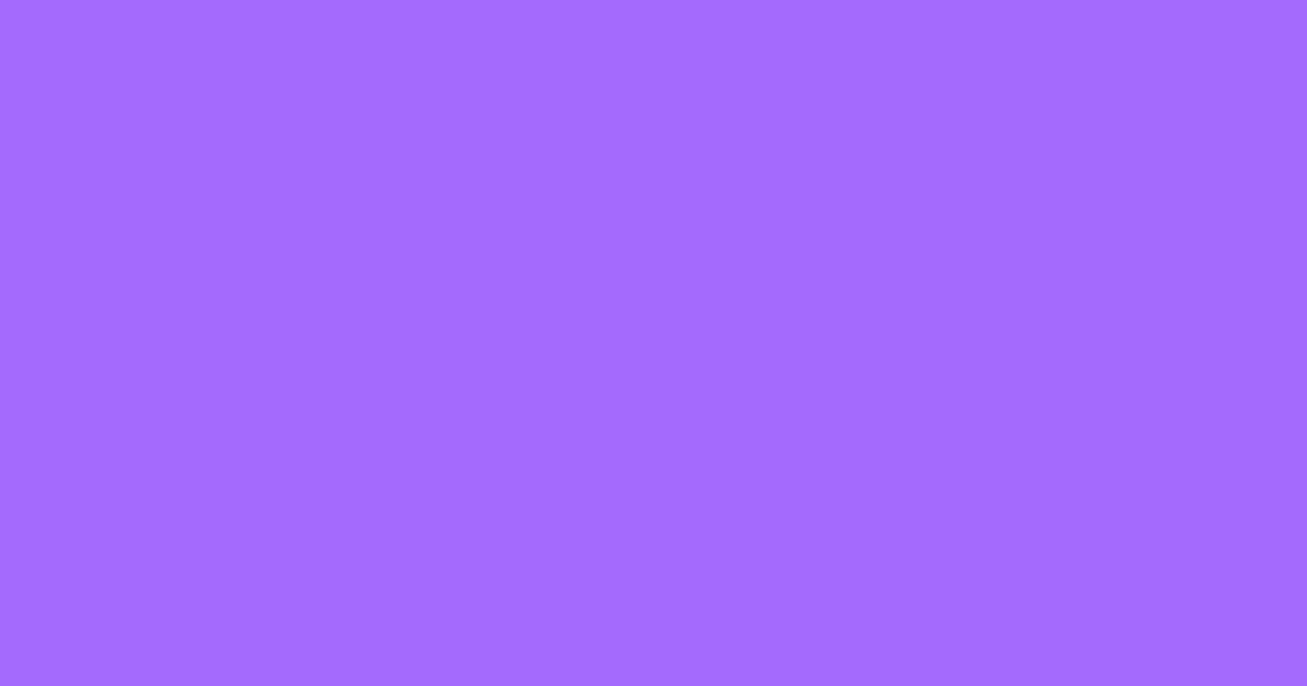 #a36afd heliotrope color image