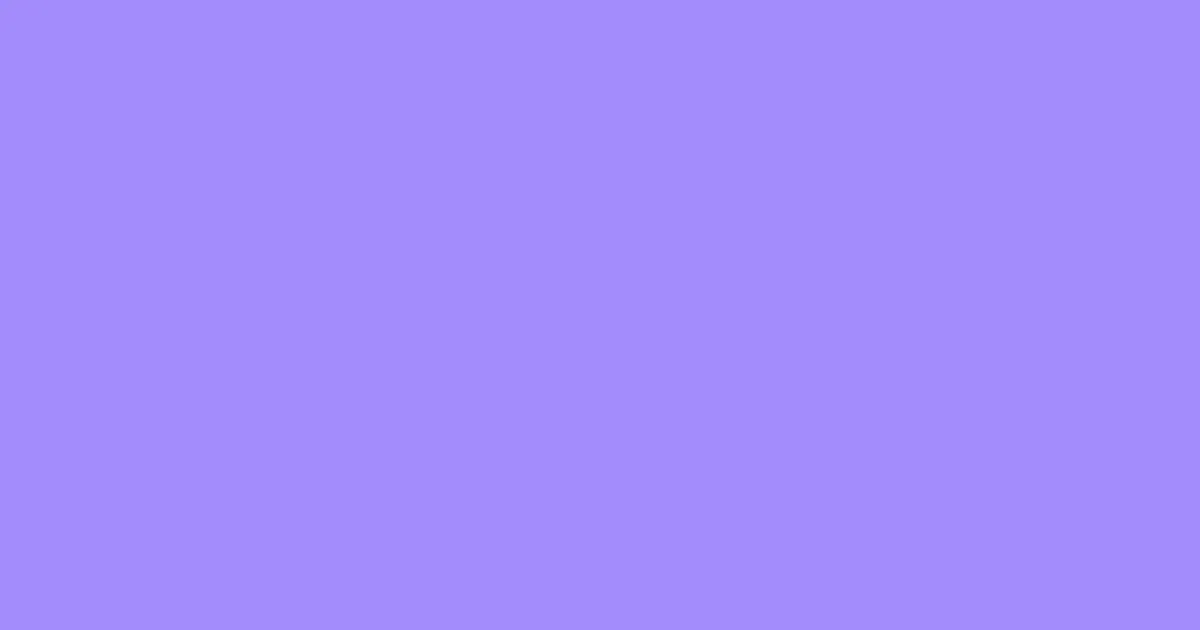 #a38bfd heliotrope color image