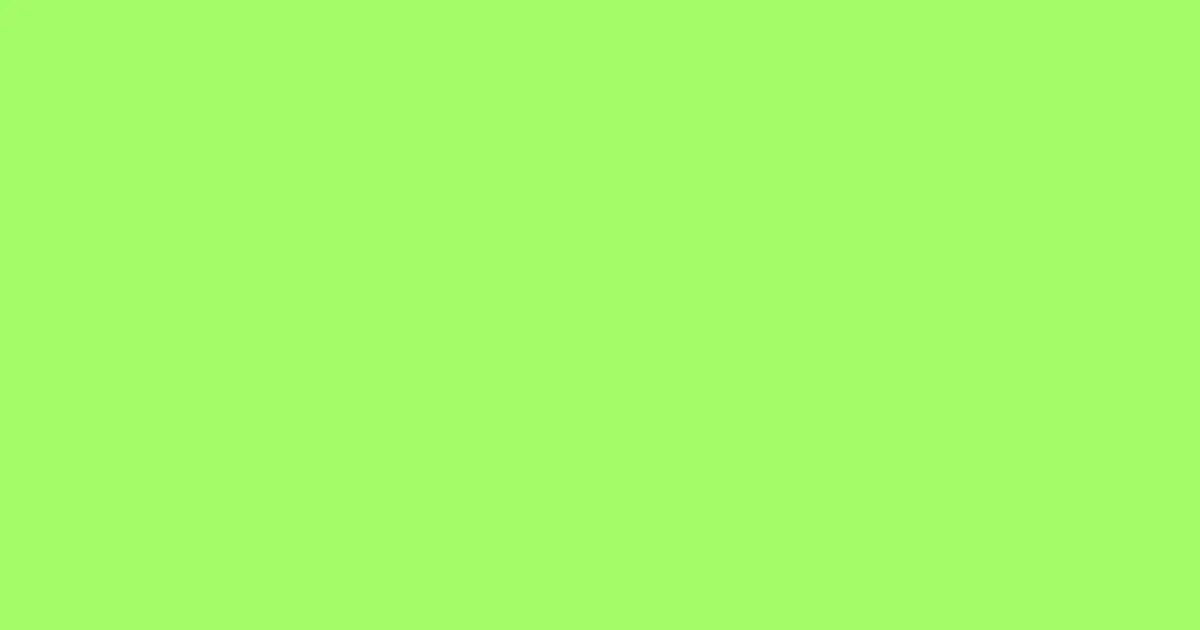 #a3fb68 screamin green color image