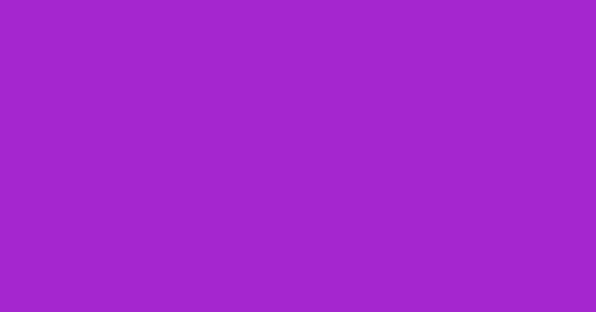 #a426d1 purple heart color image