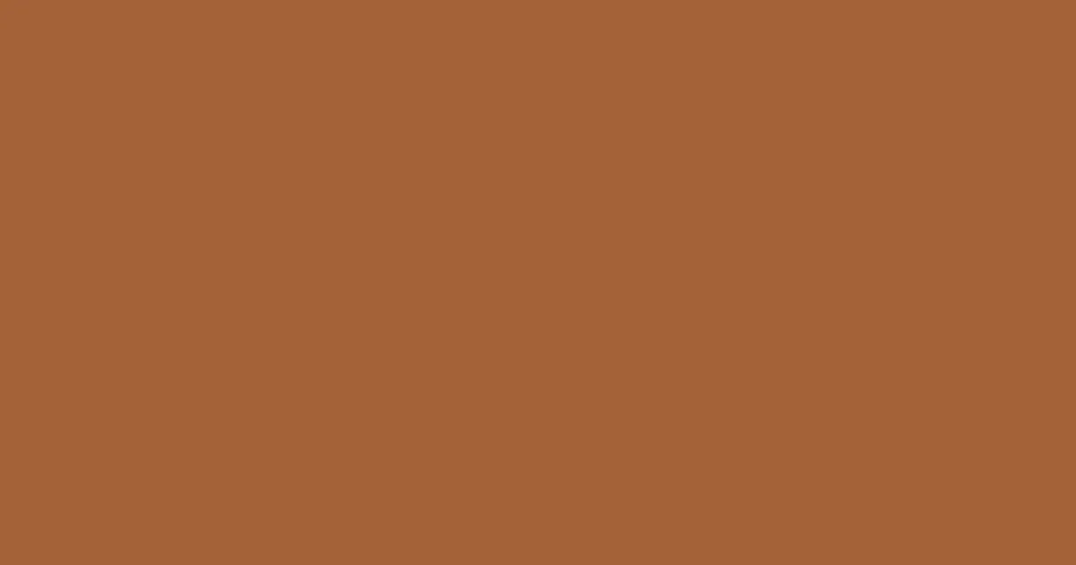 #a46139 brown rust color image