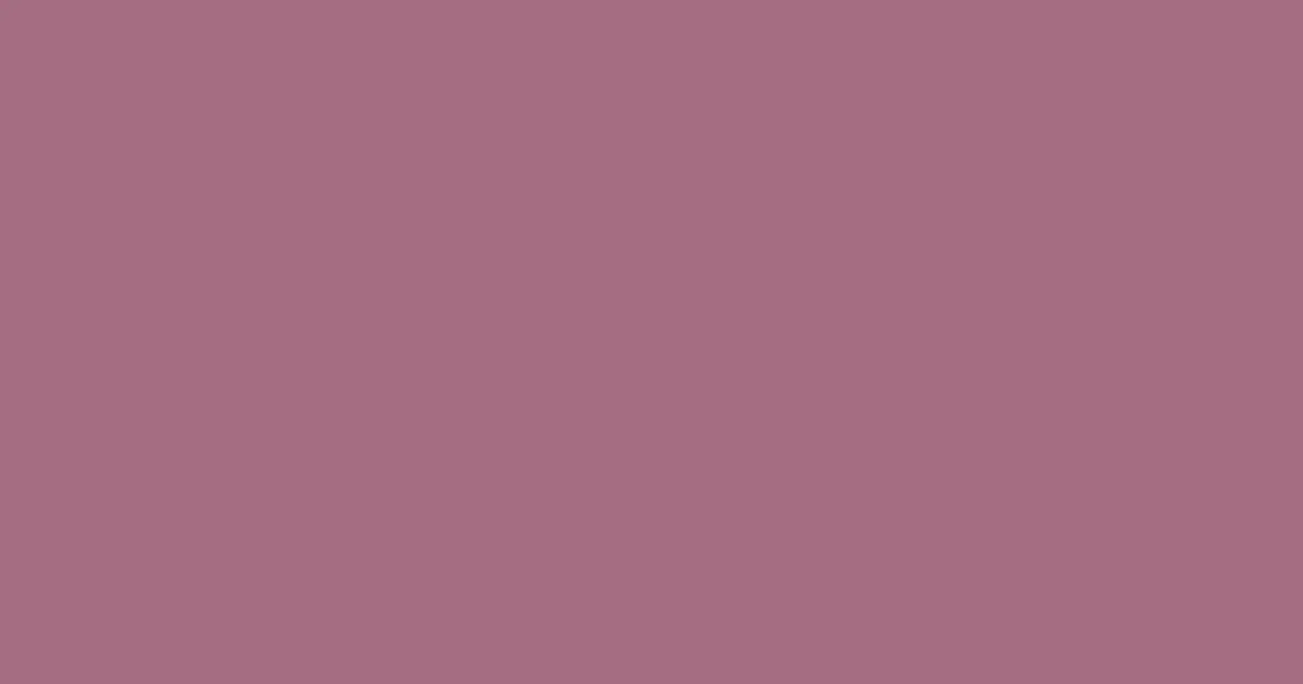 #a46d82 pink pearl color image