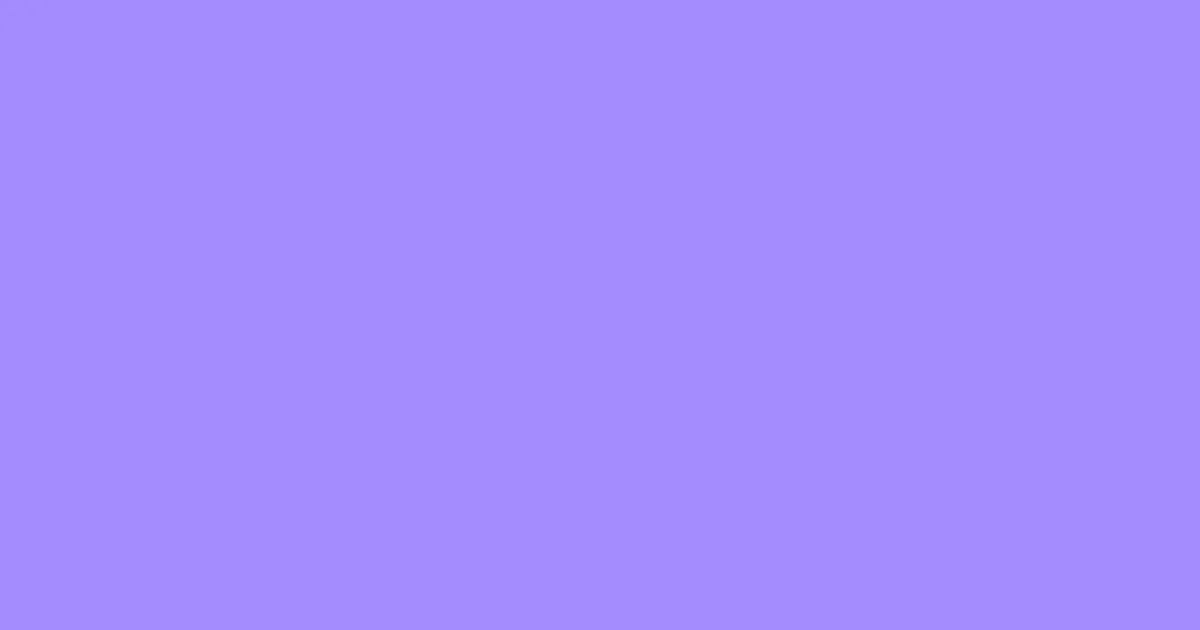 #a48bff heliotrope color image