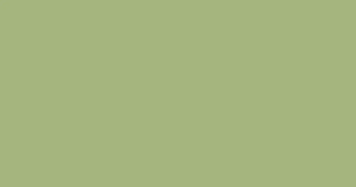 #a4b57e green smoke color image