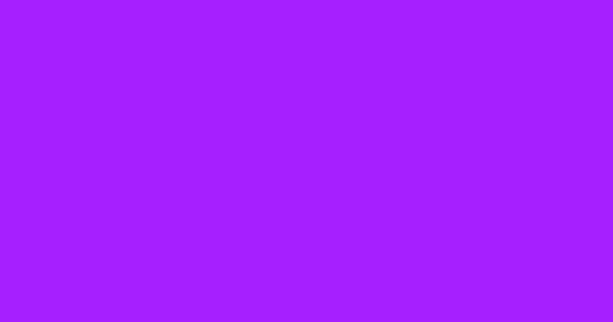 #a51eff electric violet color image