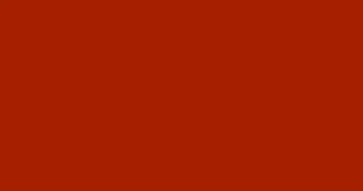 #a52100 milano red color image