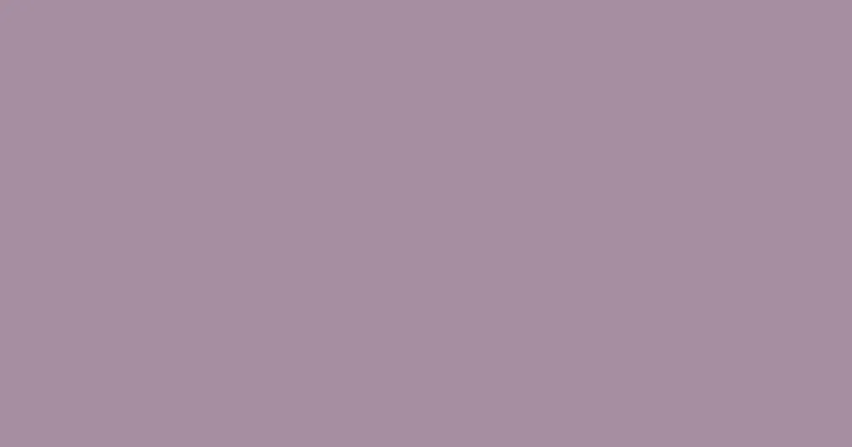#a58ea1 lilac luster color image