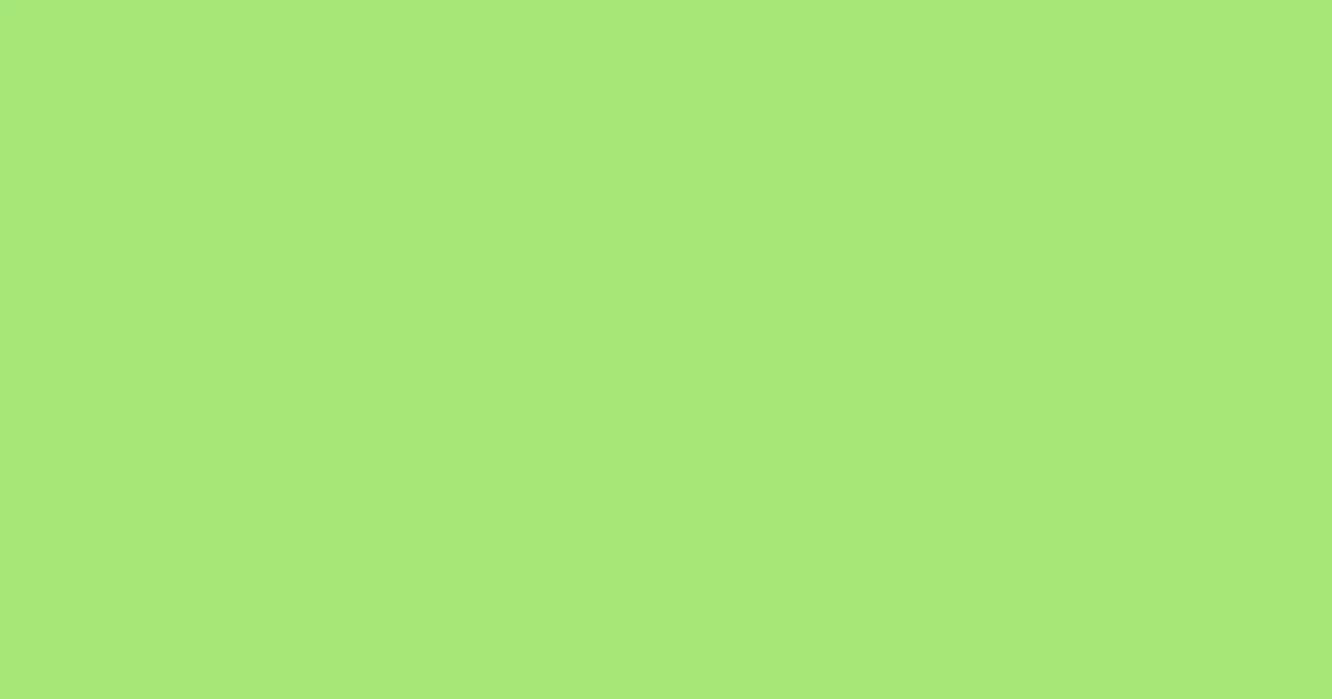 #a5e777 yellow green color image