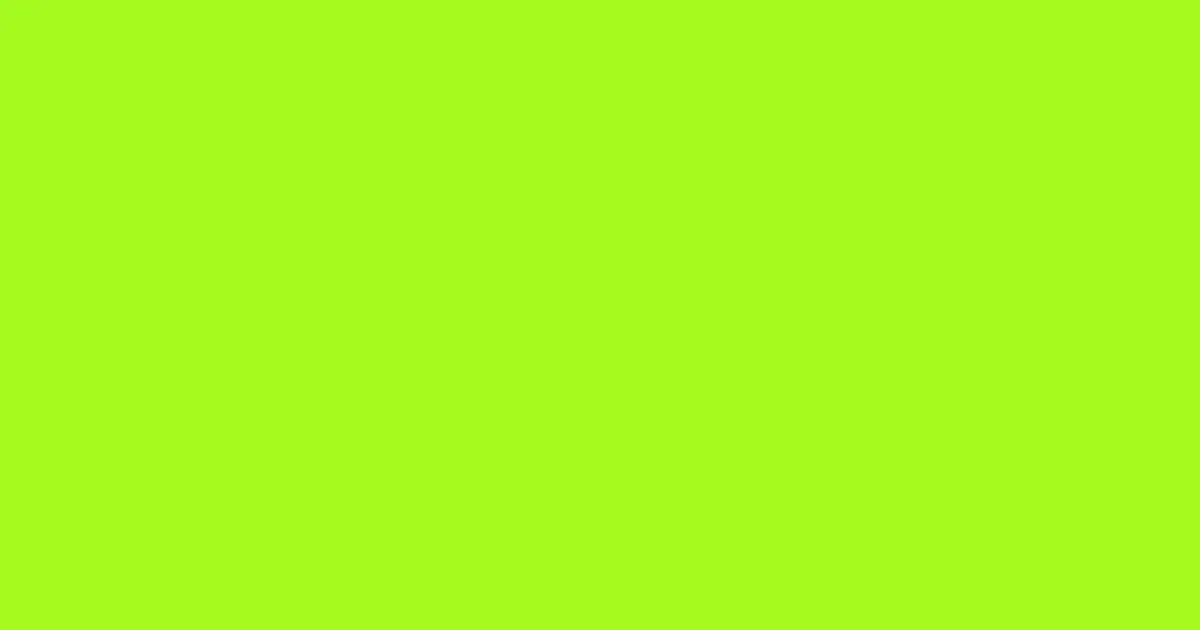 #a5fa1f green yellow color image