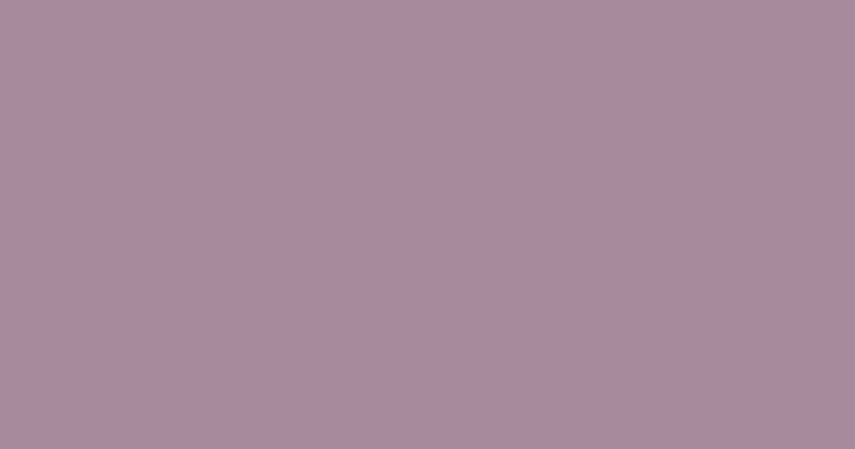 #a68b9e lilac luster color image