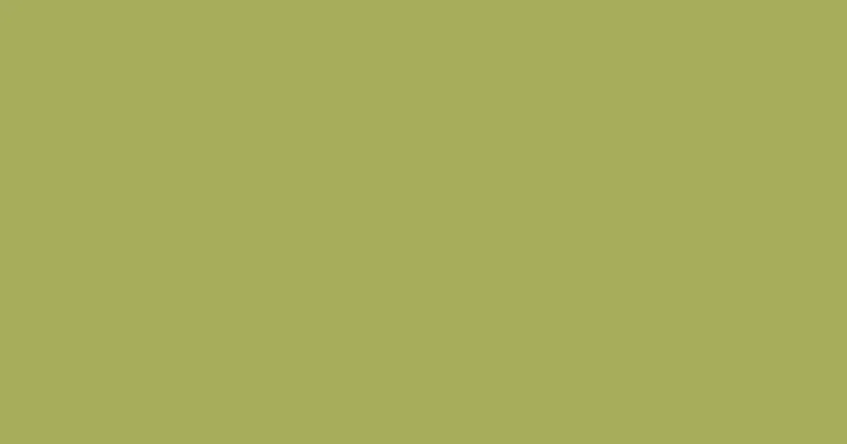 #a6ae5b olive green color image