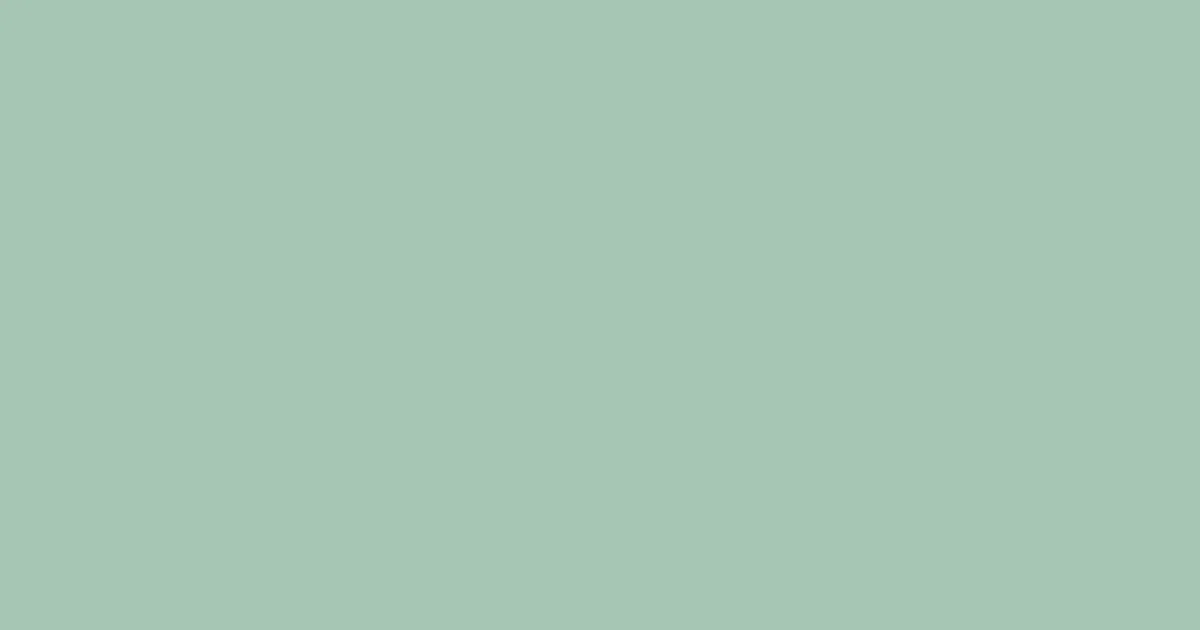 #a6c6b6 shadow green color image