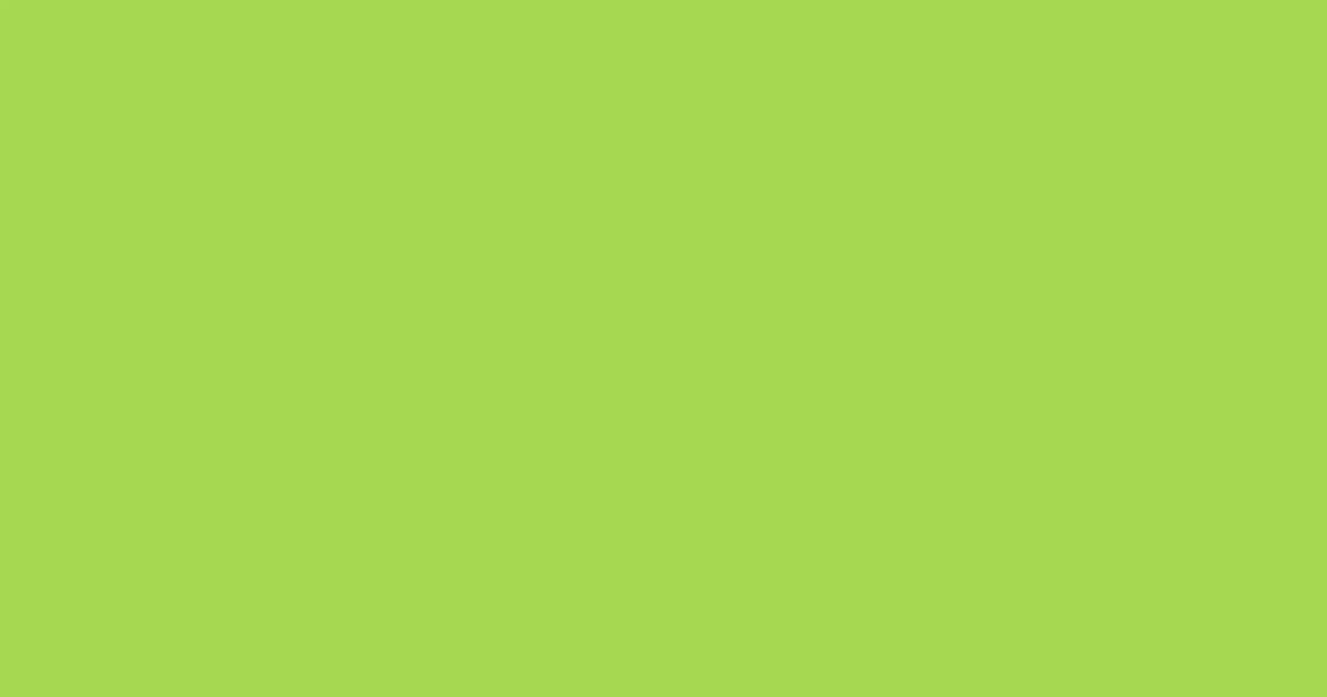 #a6d952 conifer color image